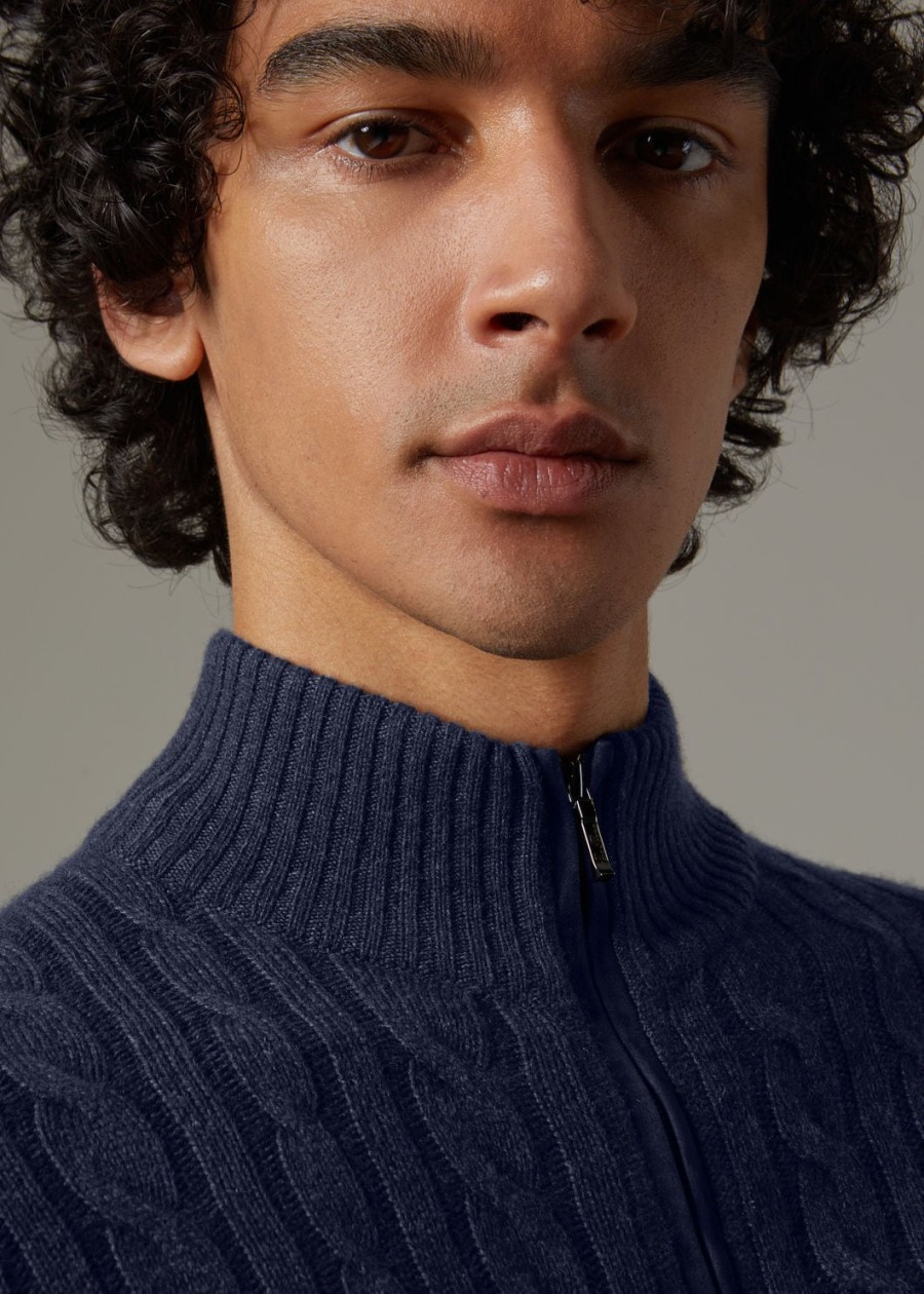 bomberjack baby cashmere blue corsarodonker leisteenblauw