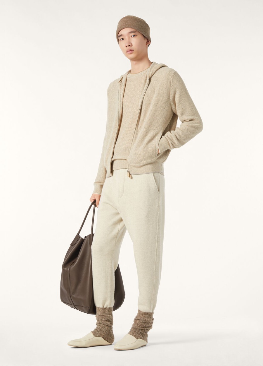 city pull crewneck baby cashmere magnolia petals