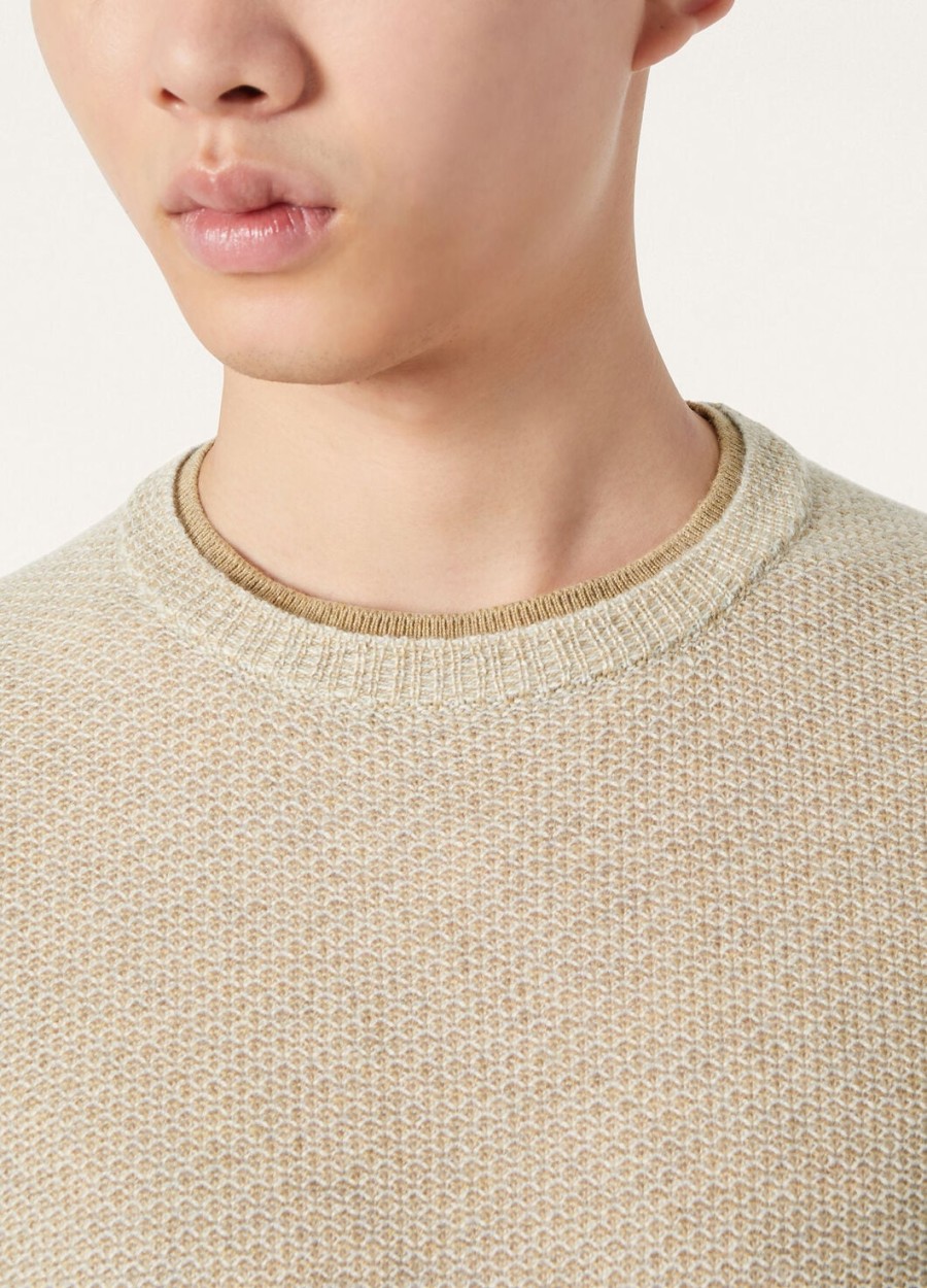 city pull crewneck baby cashmere magnolia petals