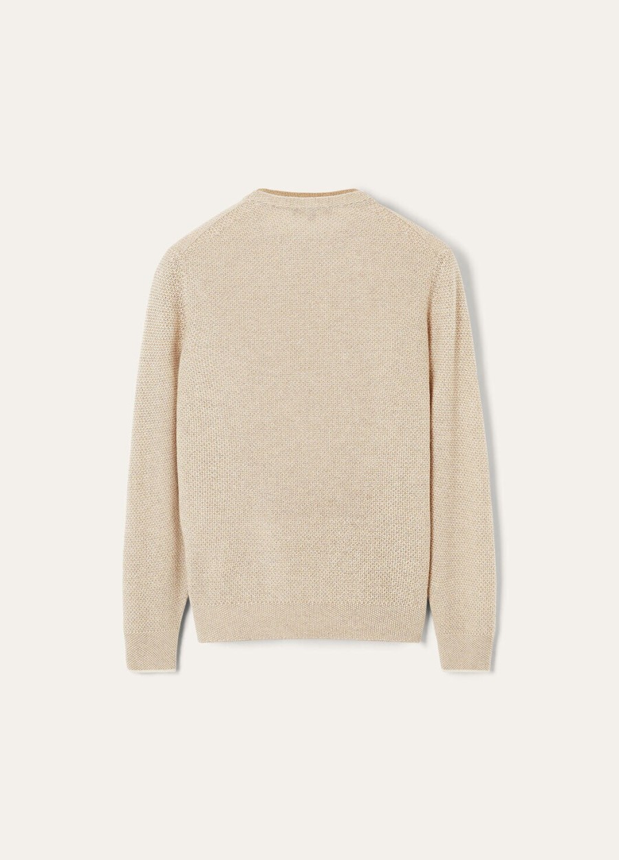 city pull crewneck baby cashmere magnolia petals