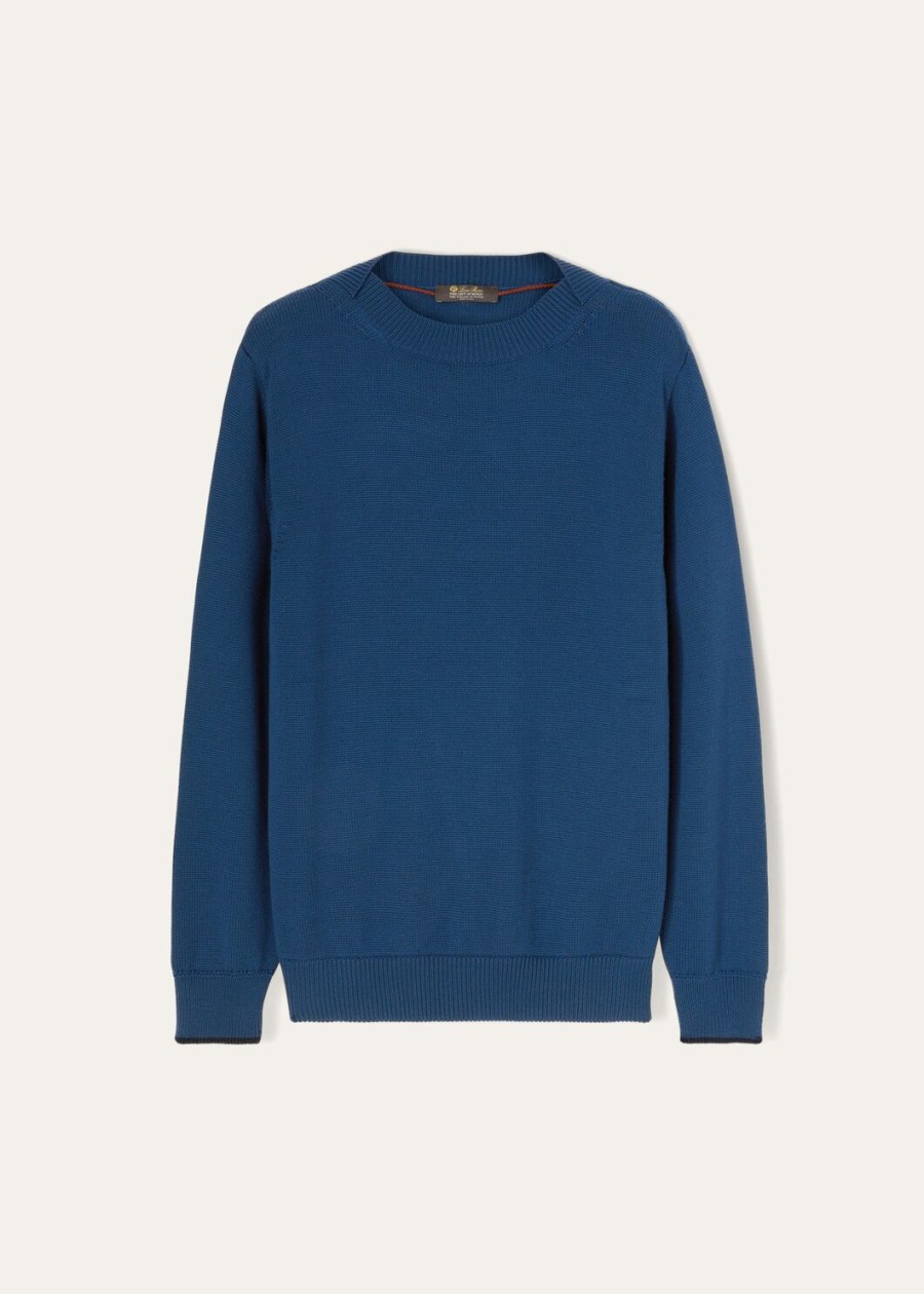 the gift of kings halmond crew neck bluebell vine