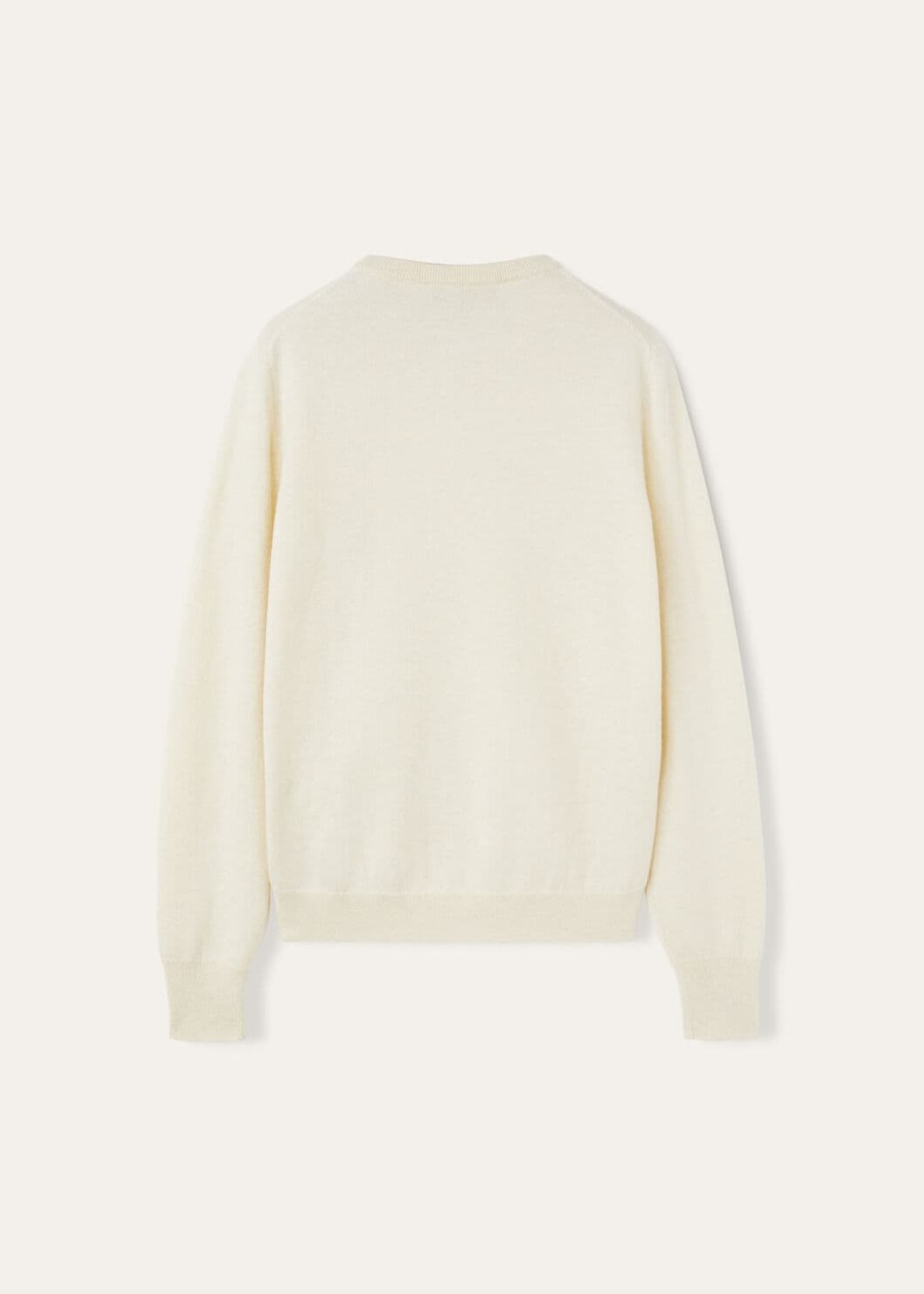 loro crewneck cashmere pure dunes mel