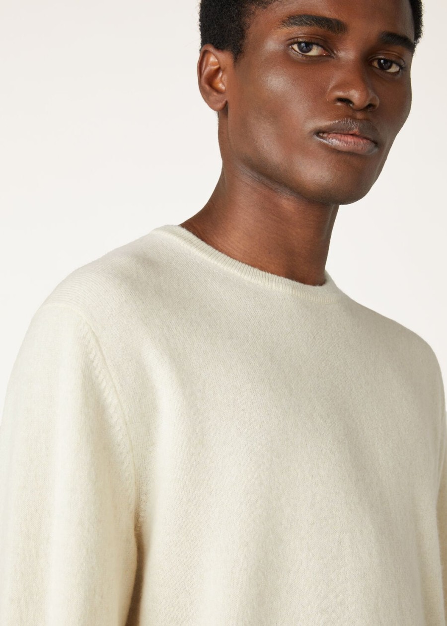 loro crewneck cashmere pure dunes mel