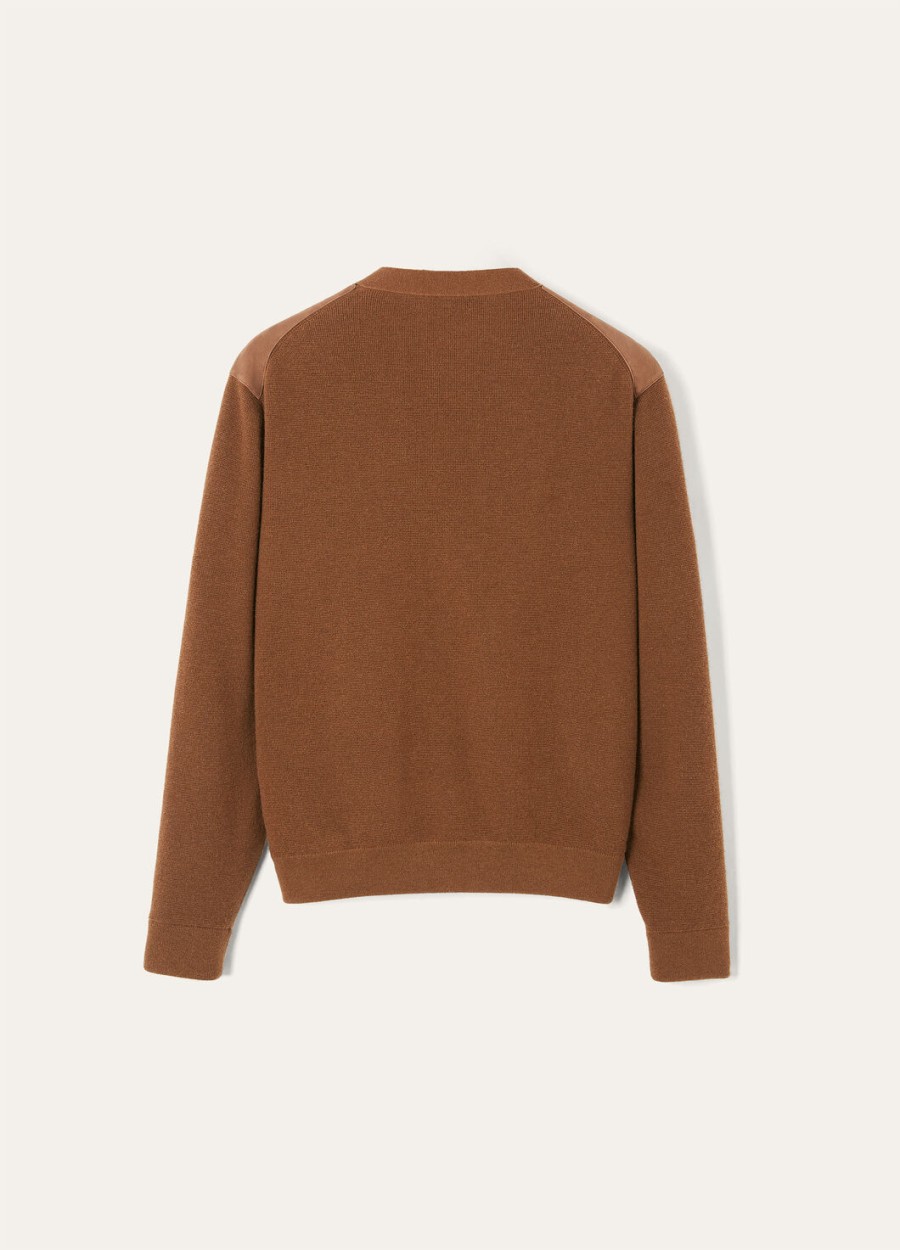 earth crust kasjmier bomber trui
