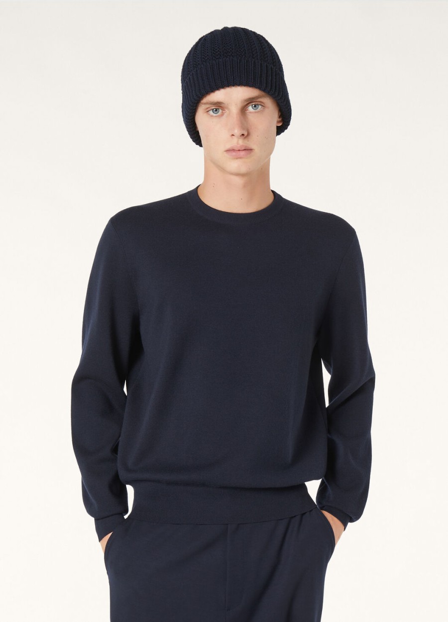 empire the gift of kings crewneck wish marineblauwe wol