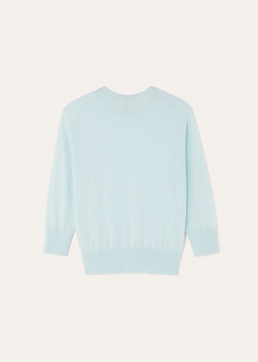 cashmere minty breeze crewneck dons