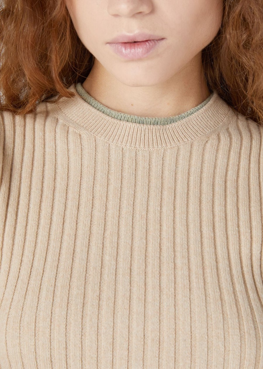 lago sirio crewneck baby cashmere sos susan mel natuurlijk geverfd