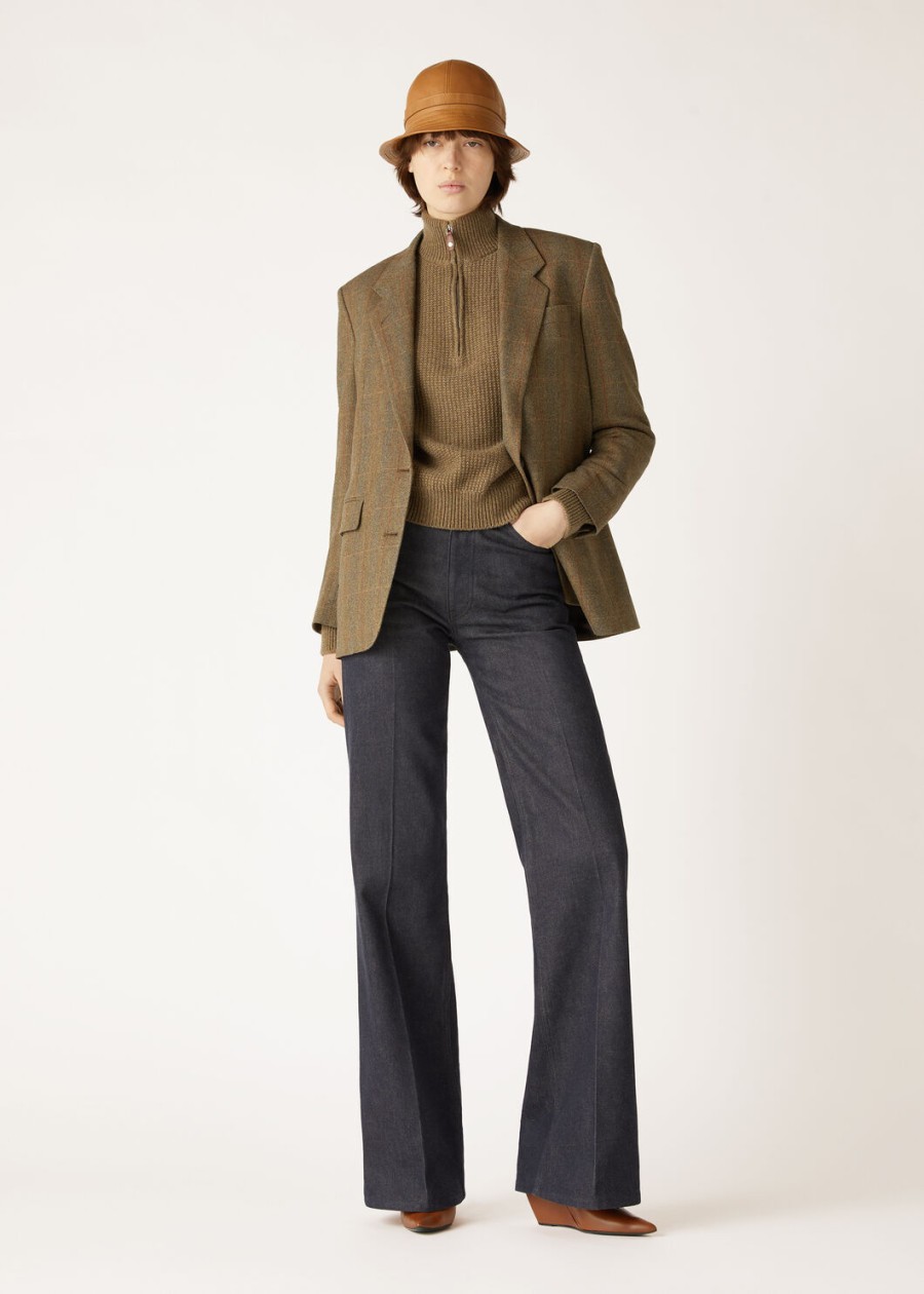 fobello baby cashmere tundra melange trui