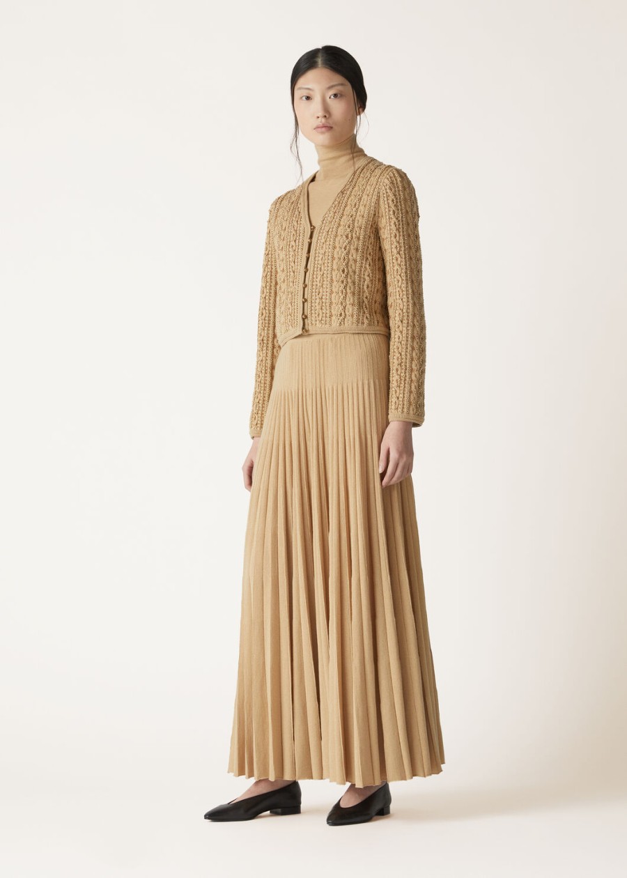 fireflies top cashmere clear gold