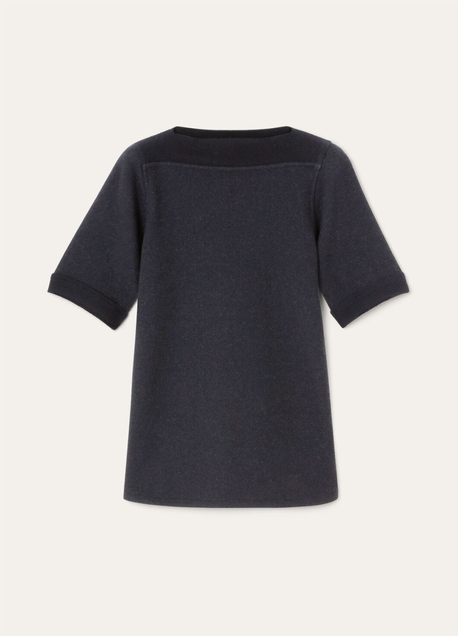 rio bodro top jersey novalis marineblauw