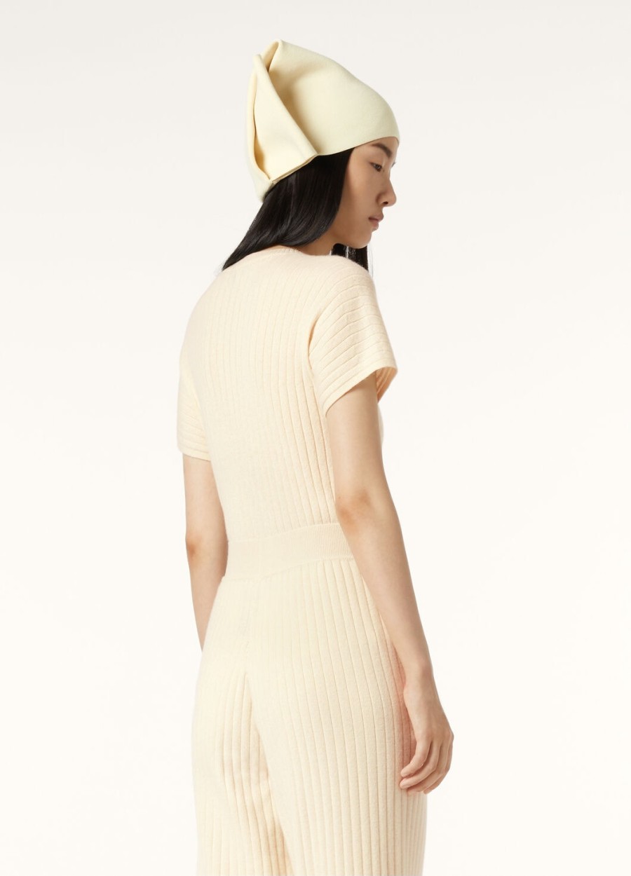 crewneck baby cashmere white snow