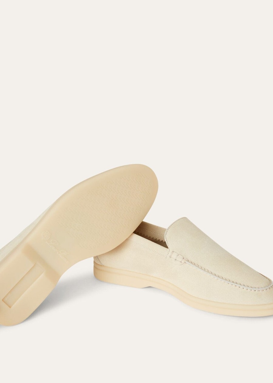 summer walk loafers nougat suède