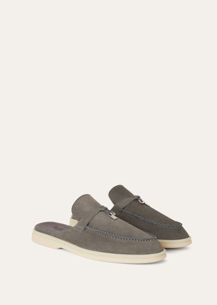 babouche charms walk loafer suède geitenleer schaduwgekweekt