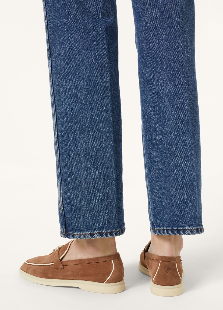 summer charms walk loafer suède geitenleer mole