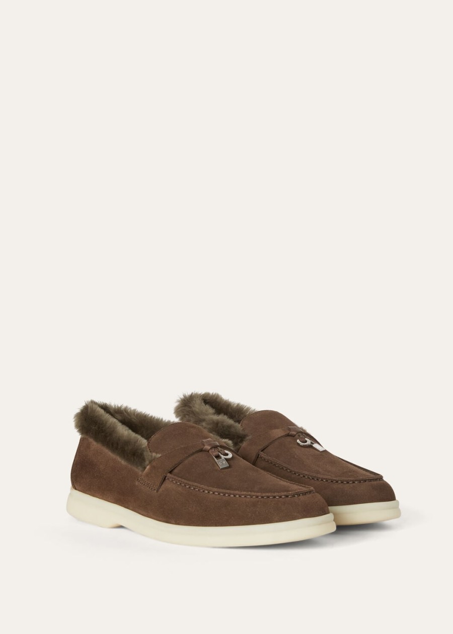 summer charms walk loafer suede tawny bark