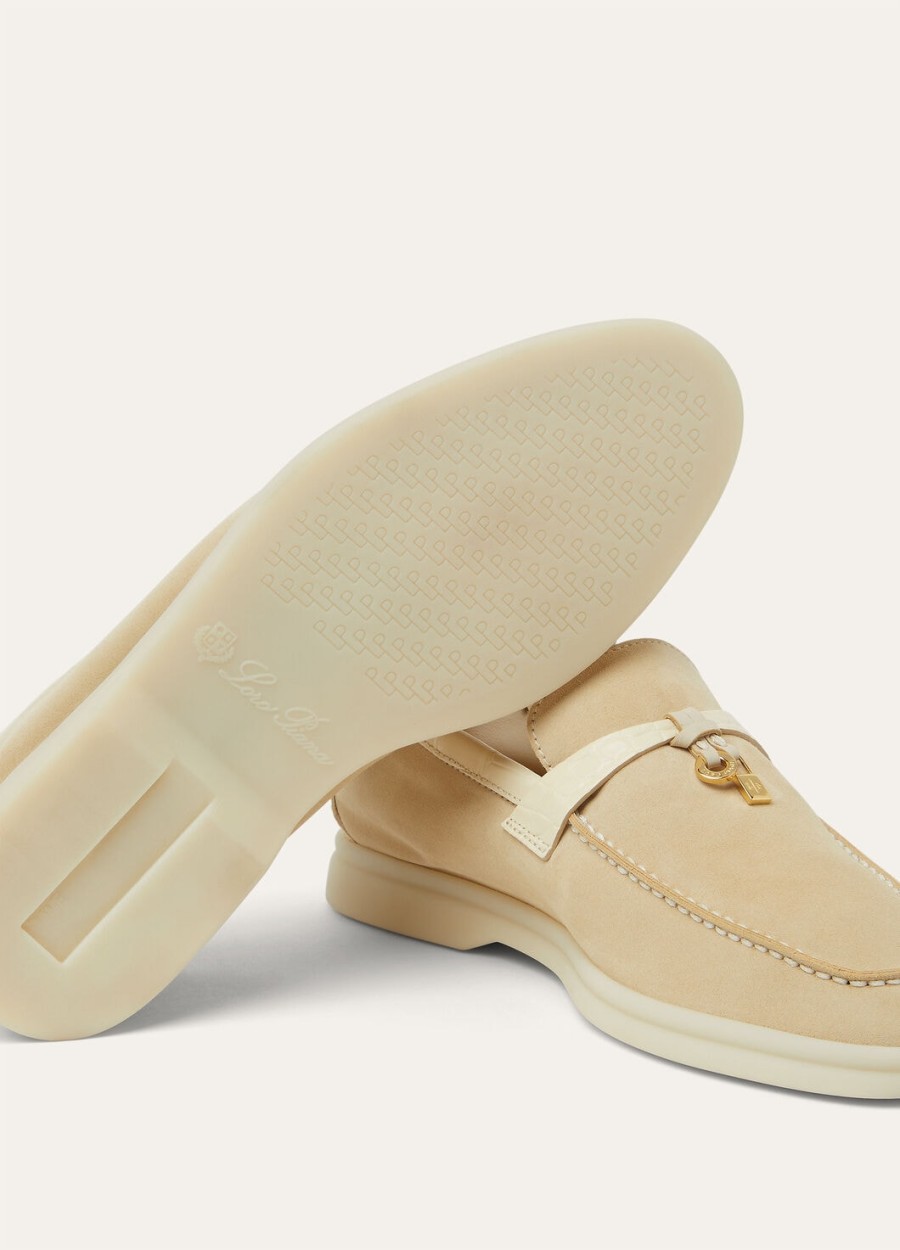 summer charms walk loafers suede butter