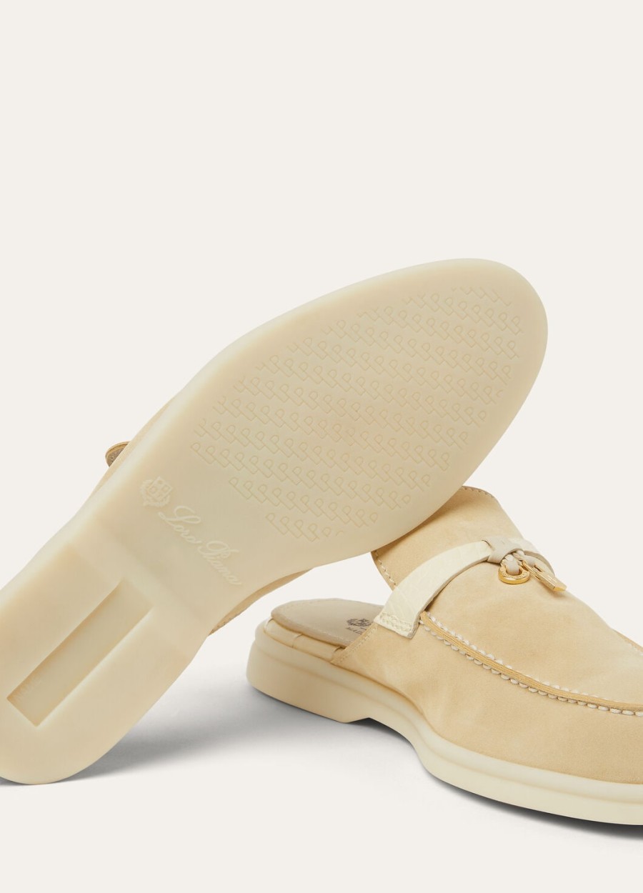 charms walk babouche loafer suede butter