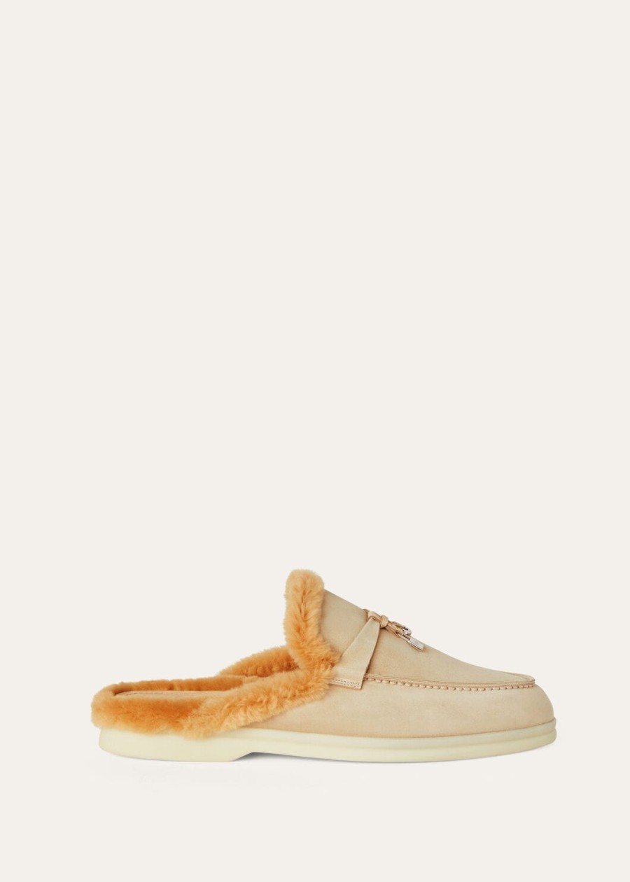 charms walk babouche loafer suede windy dunes