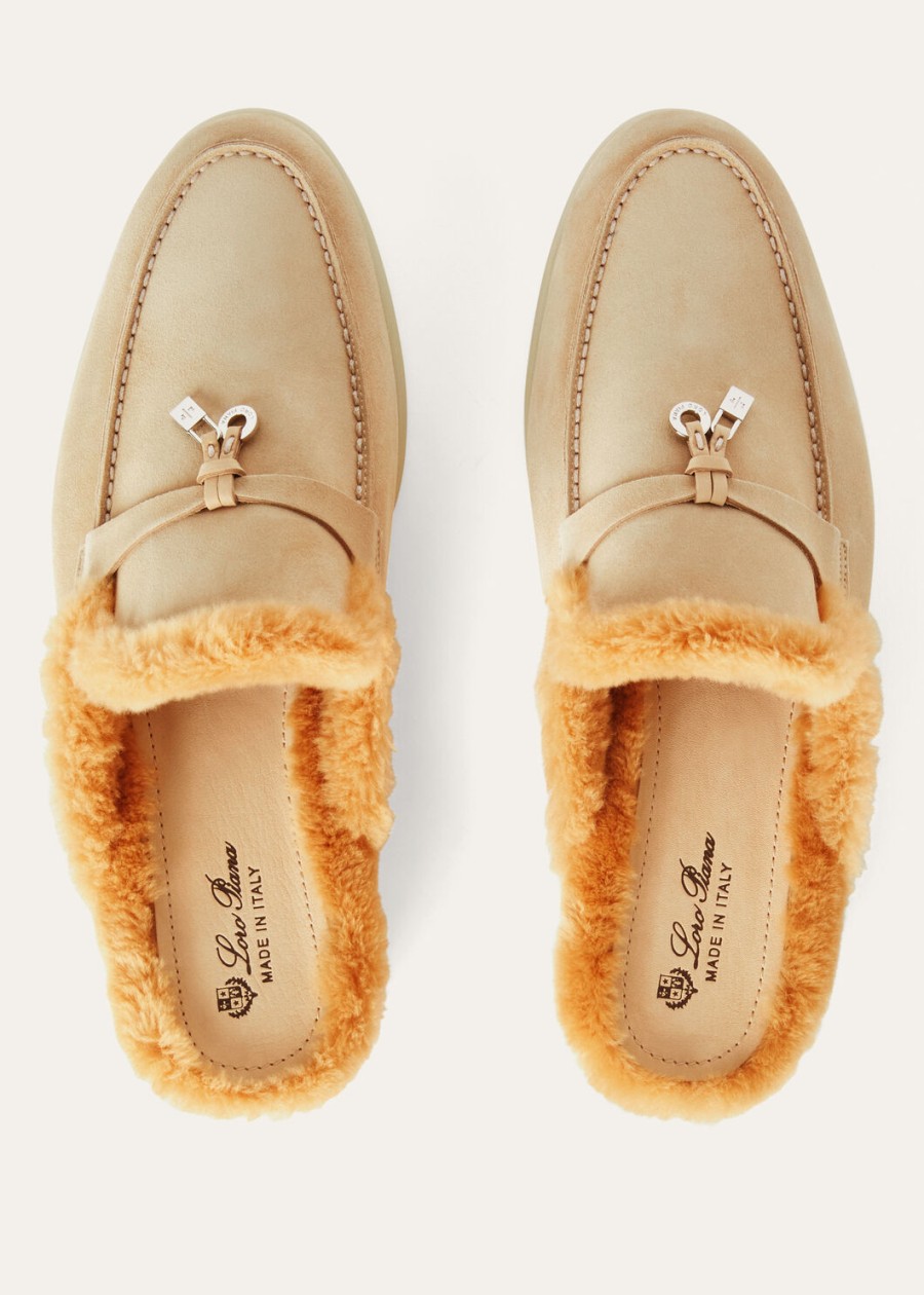 charms walk babouche loafer suede windy dunes
