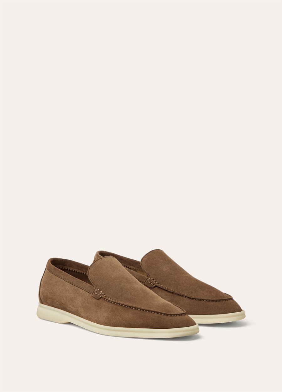 summer walk loafers suede dusk