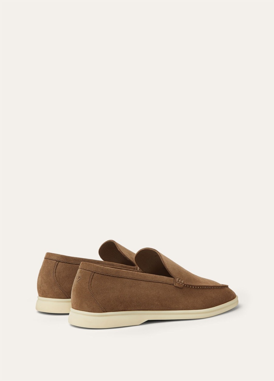 summer walk loafers suede dusk
