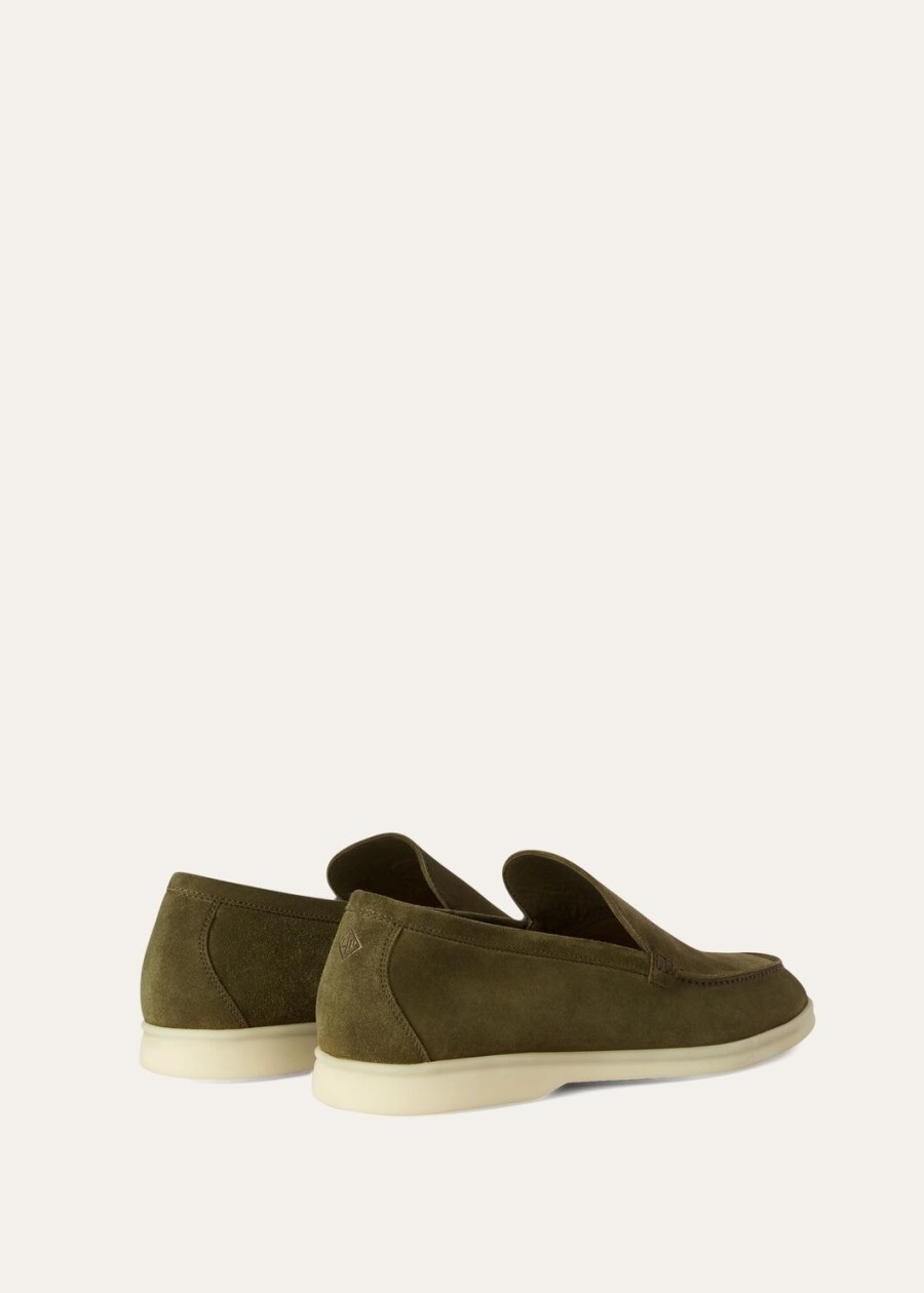 zomerwandeling loafer suede loden