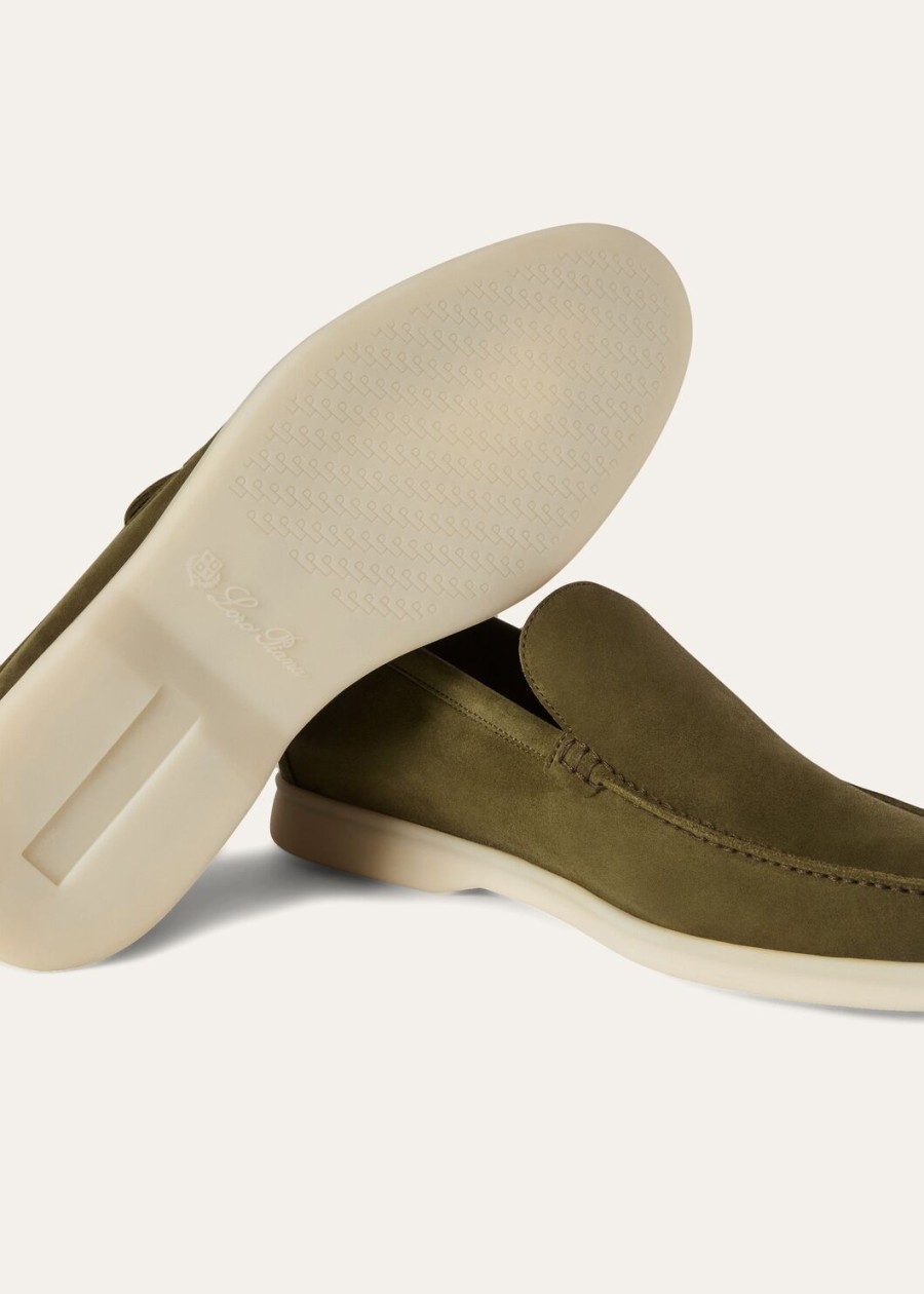 zomerwandeling loafer suede loden