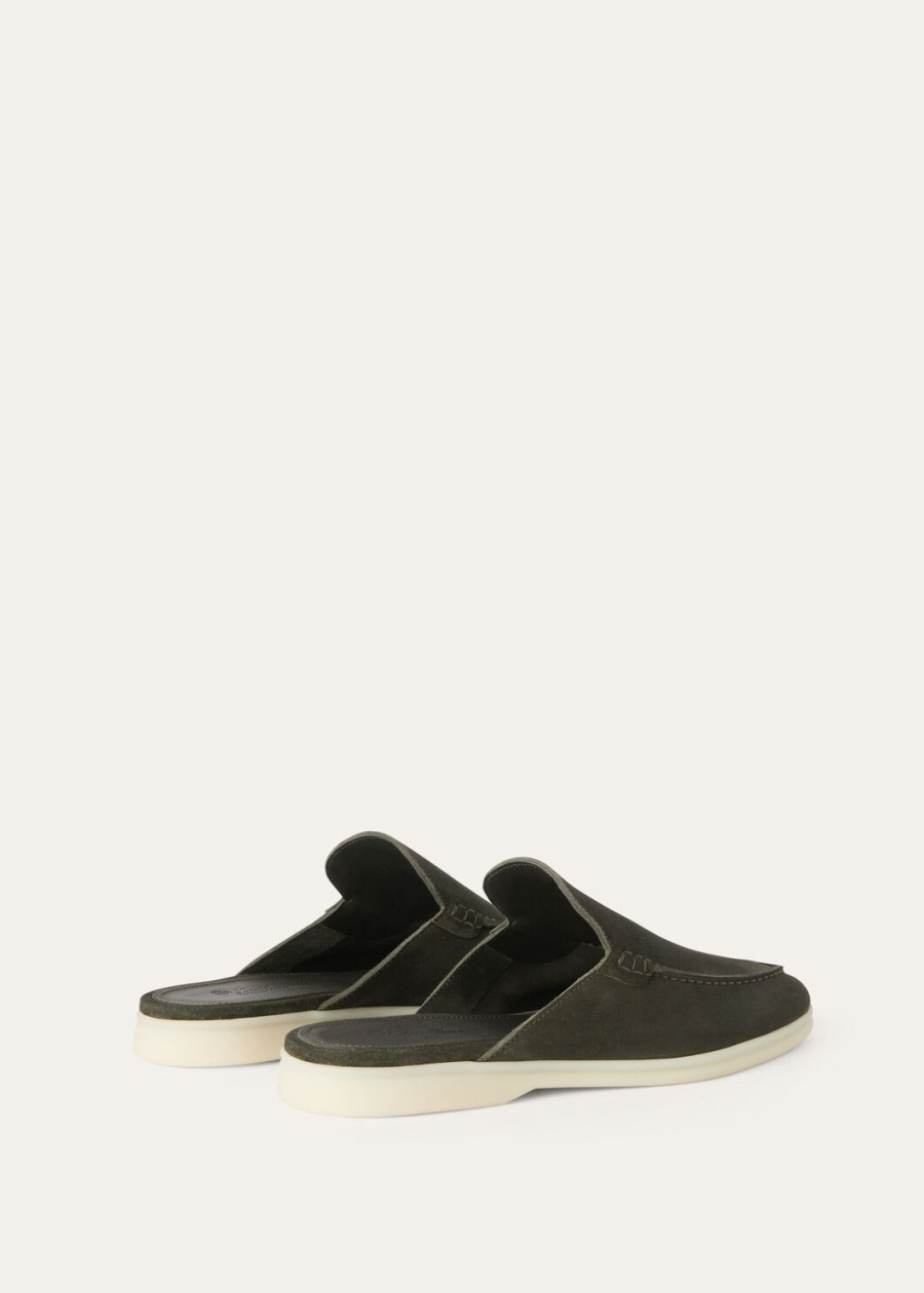 babouche walk loafer suede mimetic