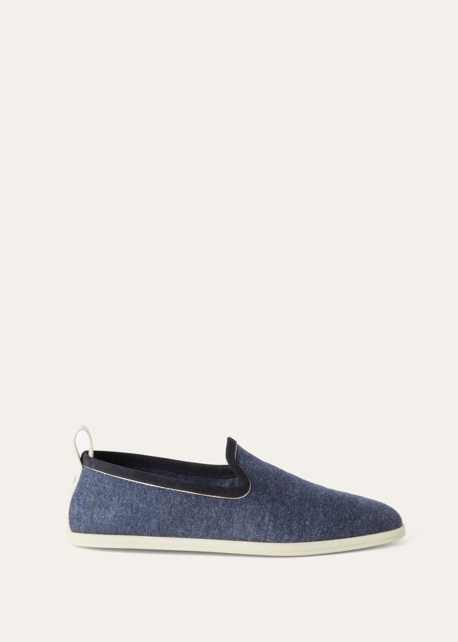 loafers venice walk cotton surge blue