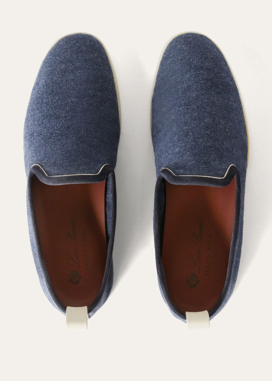 loafers venice walk cotton surge blue