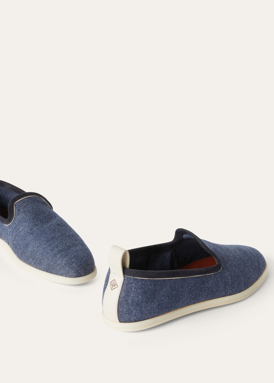 loafers venice walk cotton surge blue