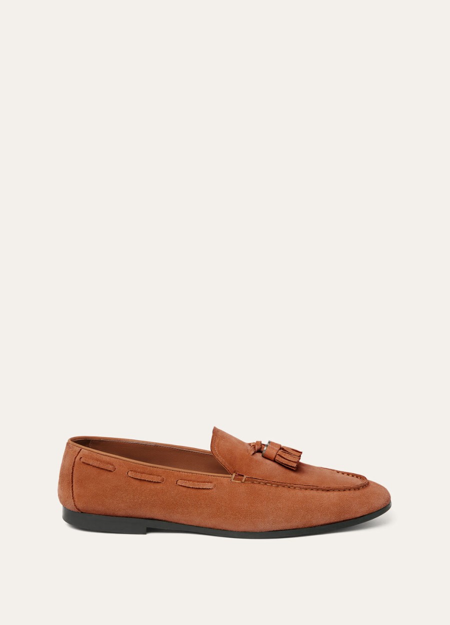 francis walk loafers van karamelrood kalfsleer
