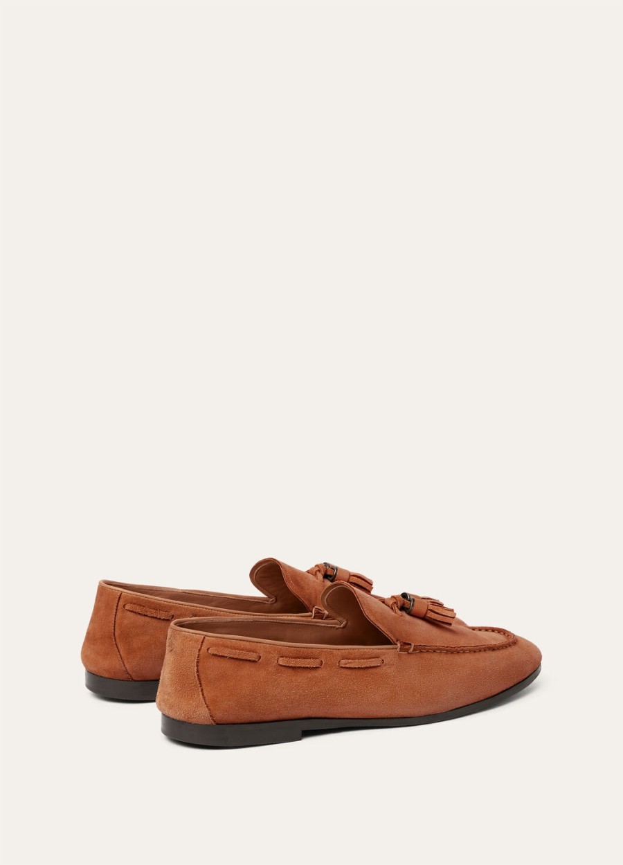 francis walk loafers van karamelrood kalfsleer