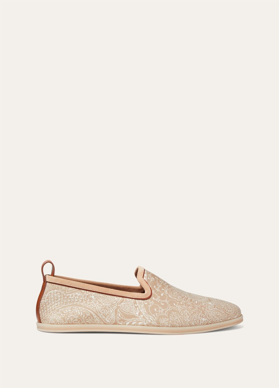 venice walk flat linen milk amberpine nut