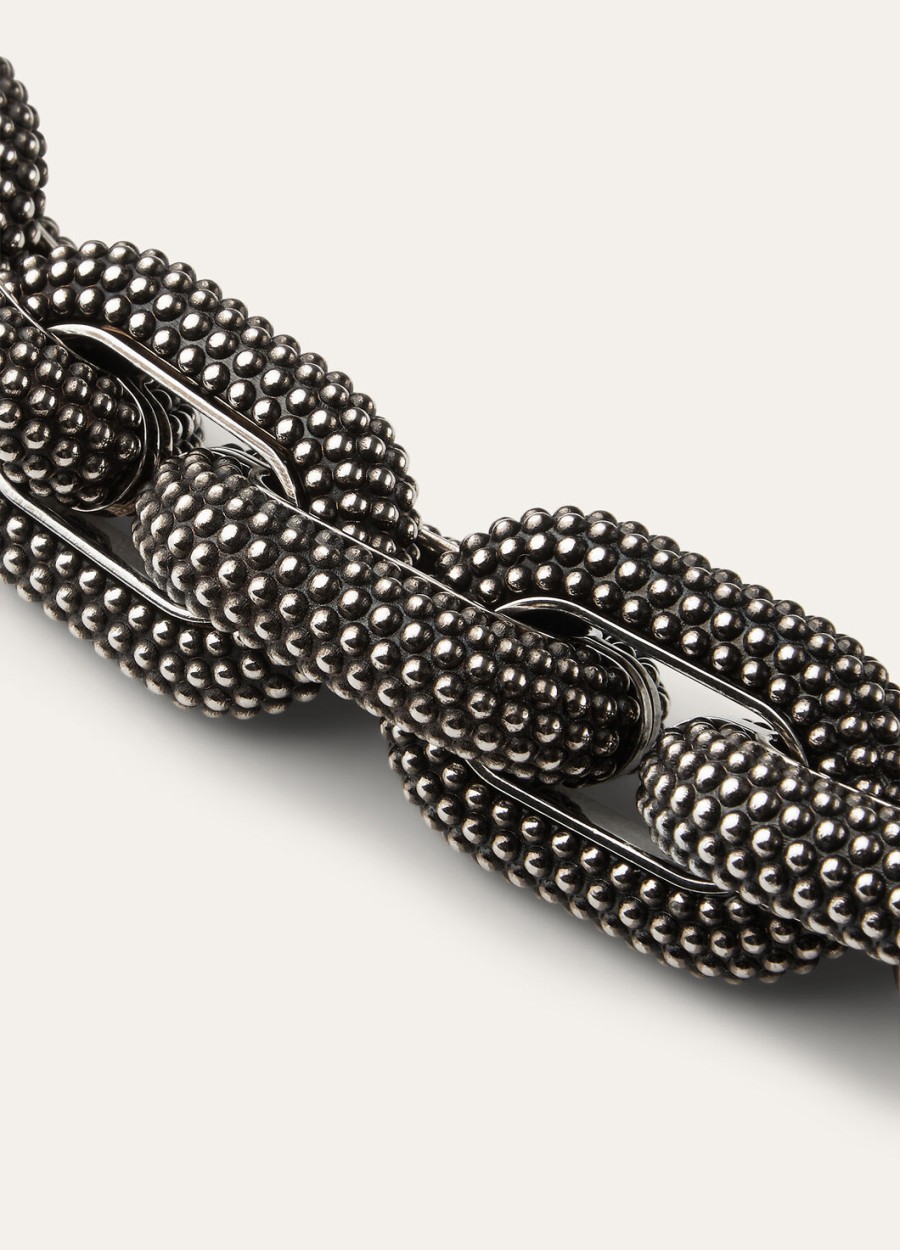 bubble chain ketting messing sieraden palladio riscoperto