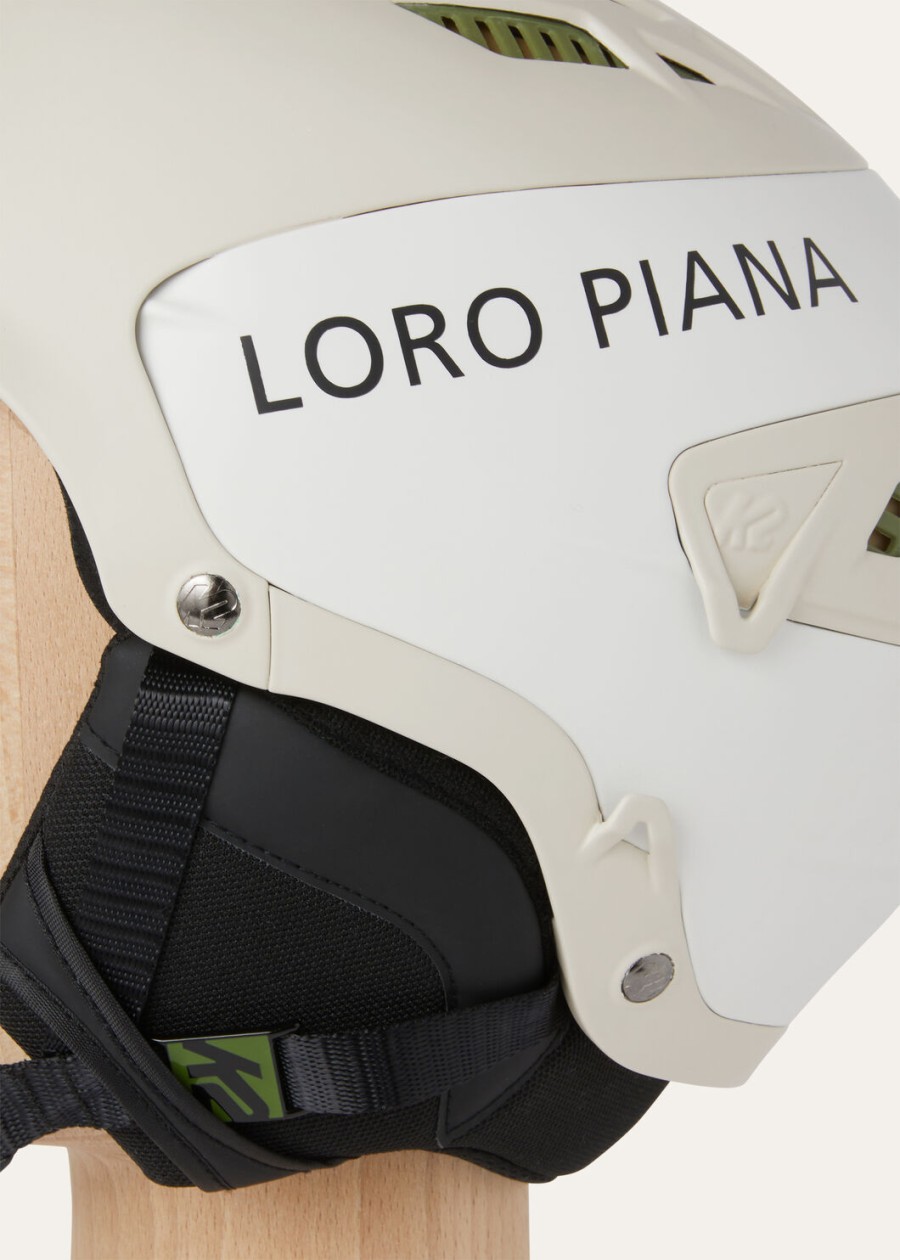 loro piana polycarbonaat skihelm desert dunewit