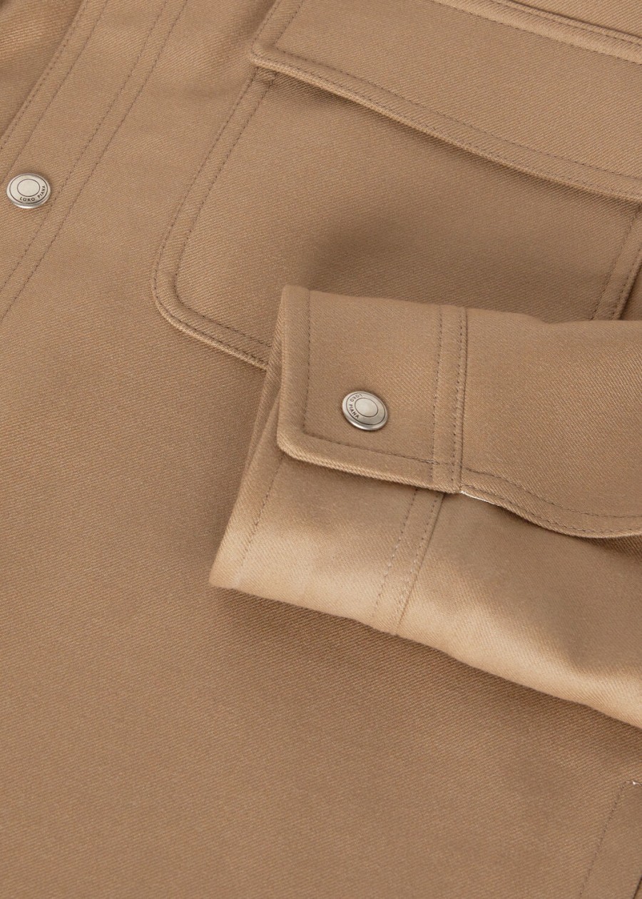 the gift of kings botan overshirt elm tree brownniveous
