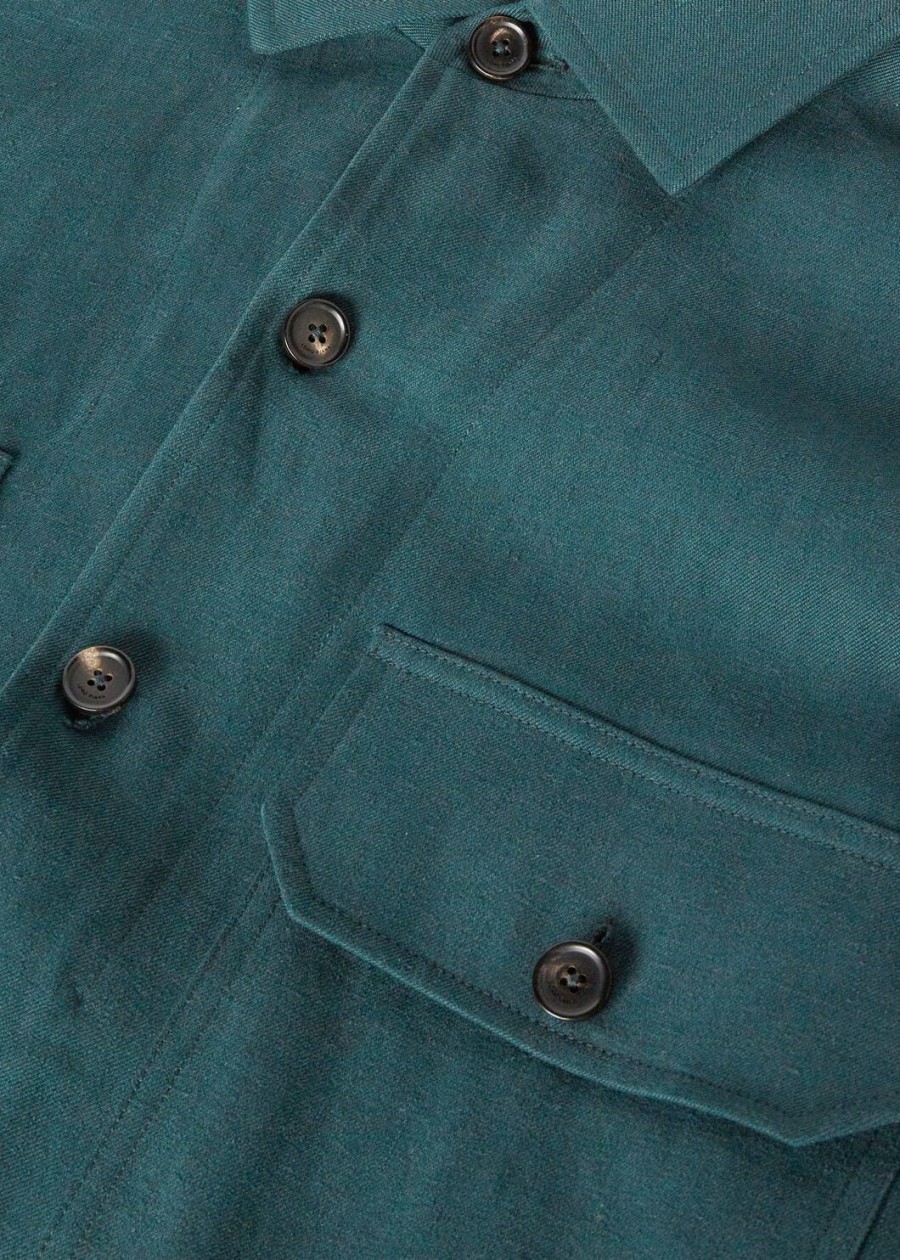 vincenzo extra shirt in diepzeegroen