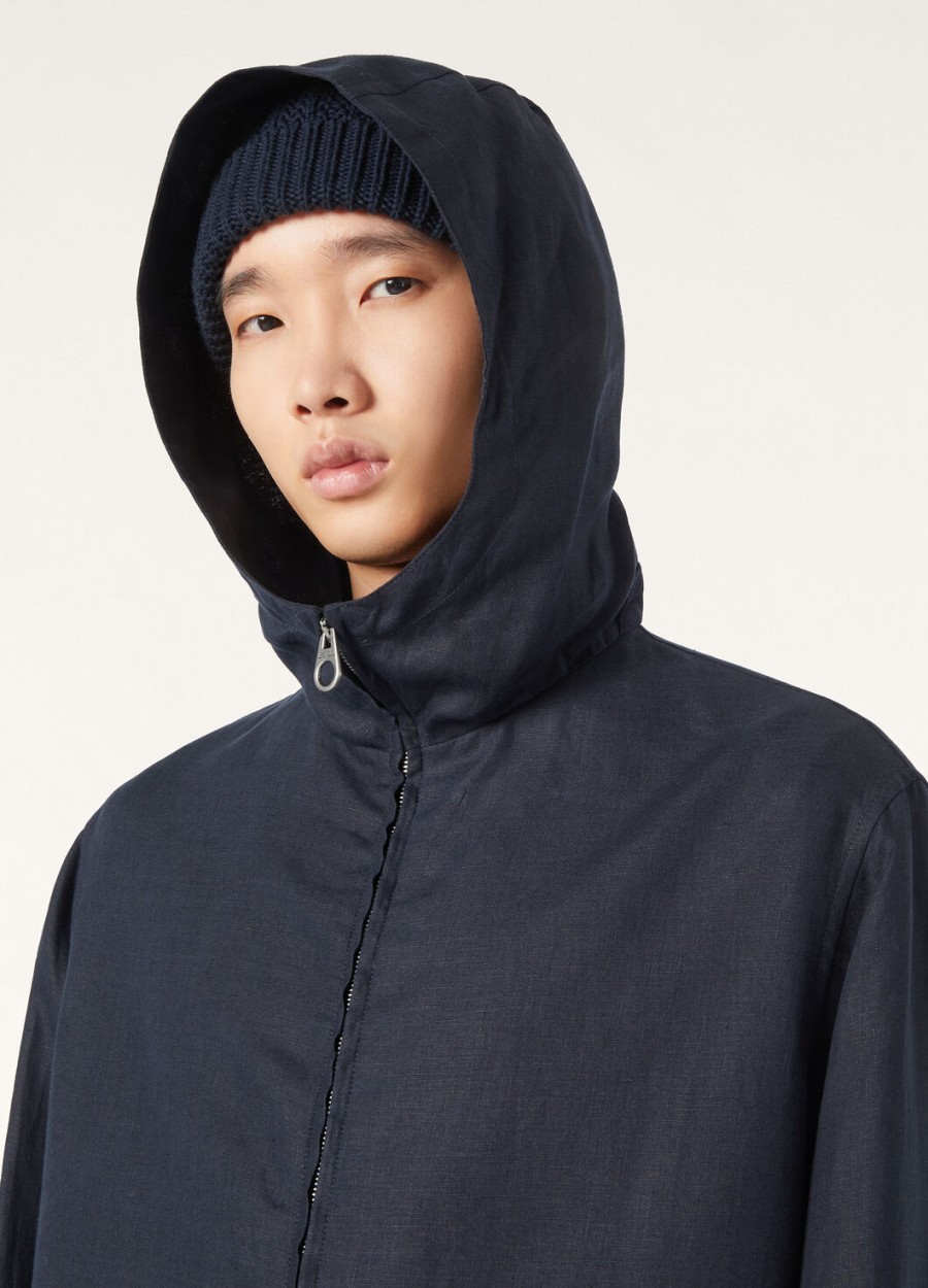 dennis blouson in marineblauw