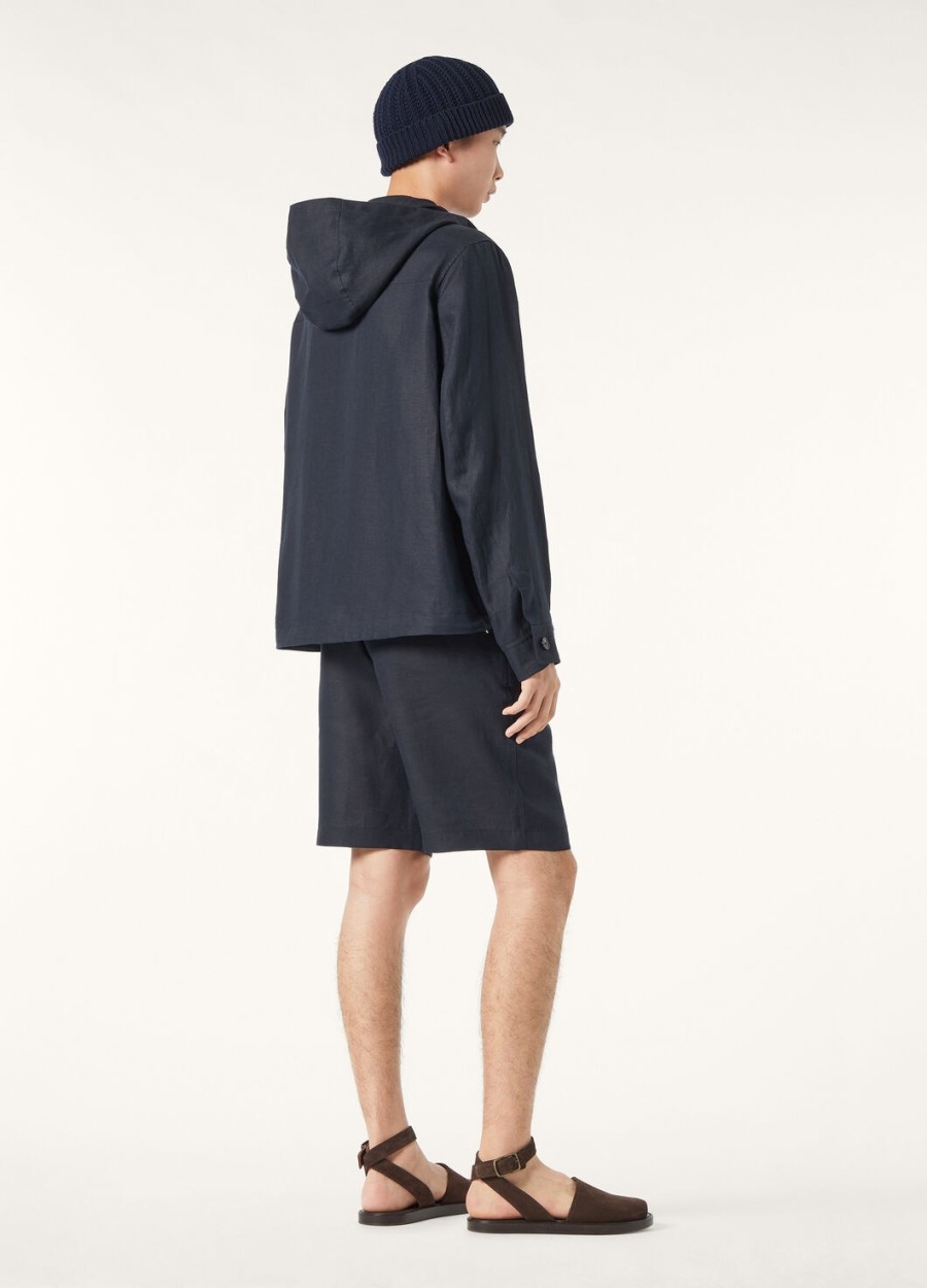 dennis blouson in marineblauw