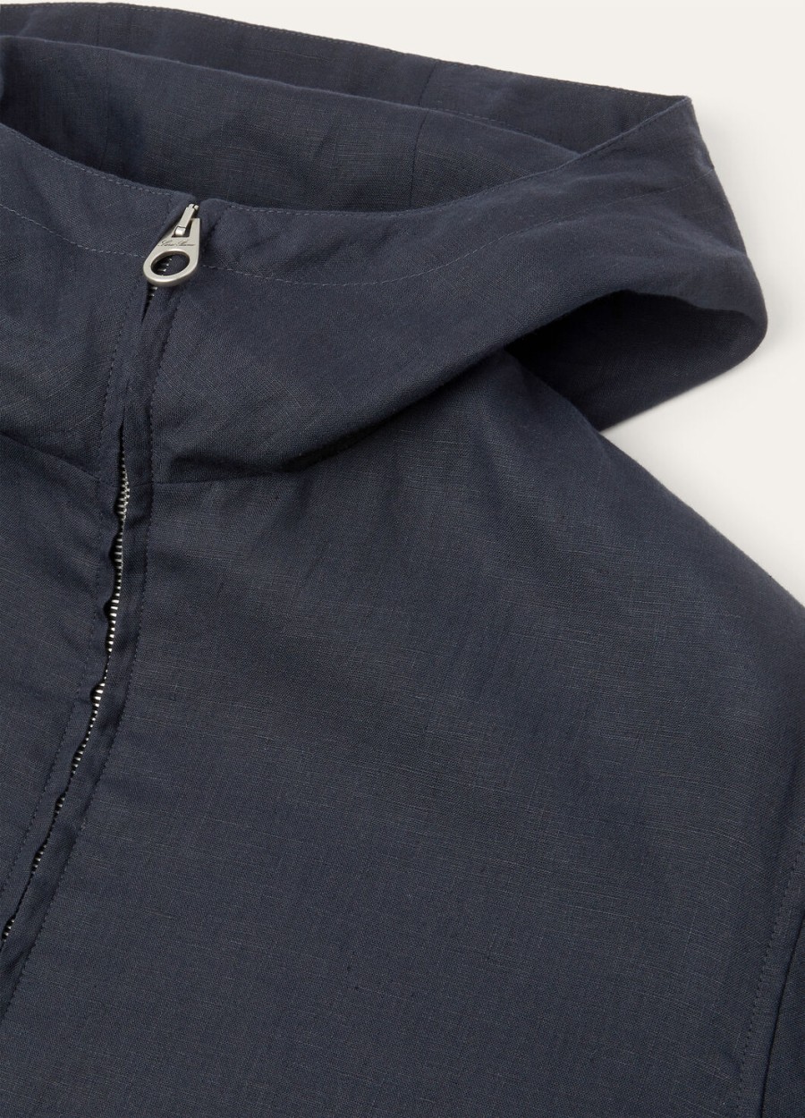 dennis blouson in marineblauw