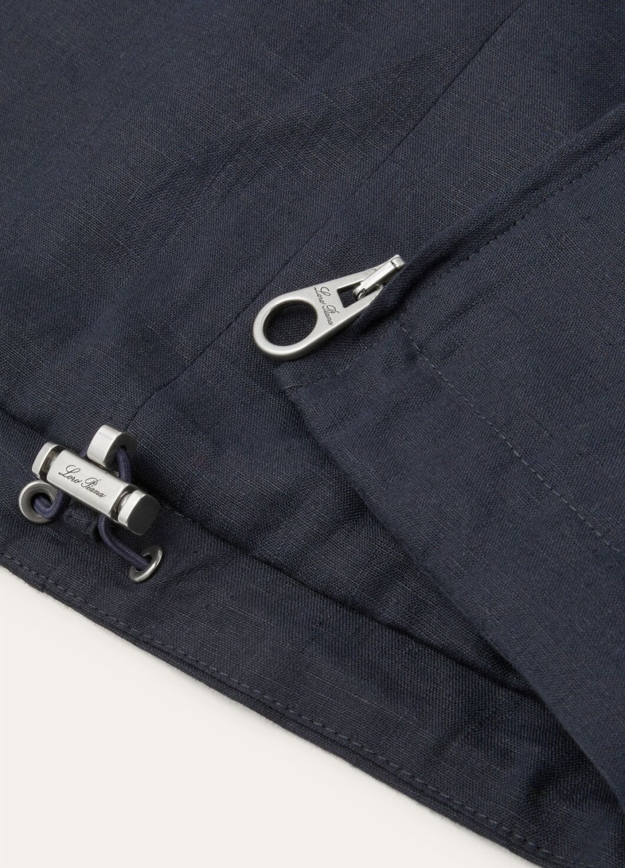 dennis blouson in marineblauw