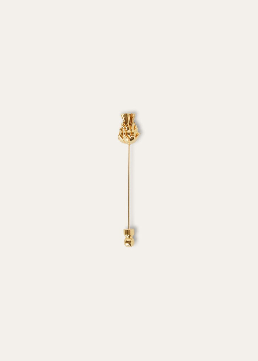 cardo pin messing sieraden zon goud