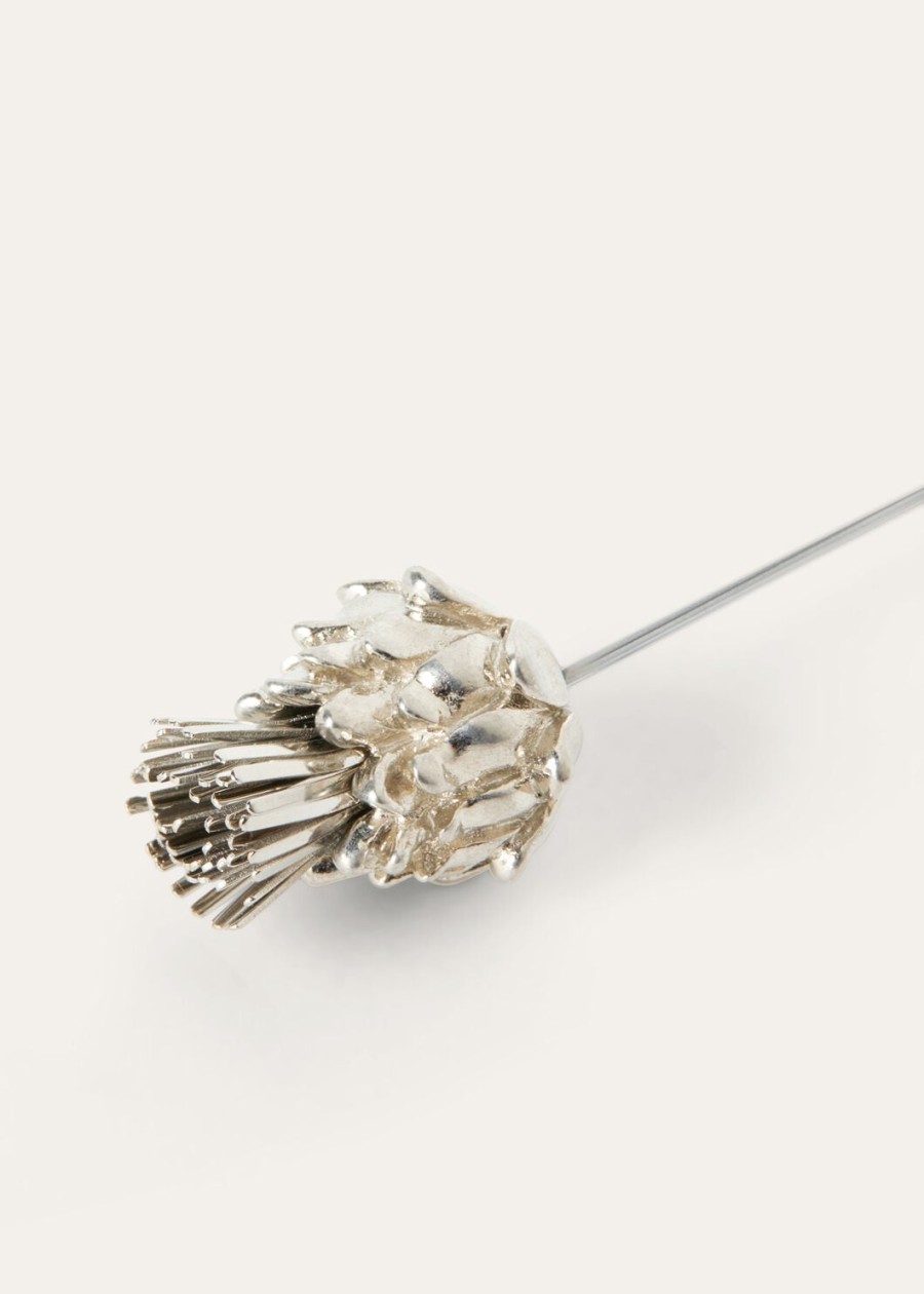 cardo speld van messing in antiek zilver