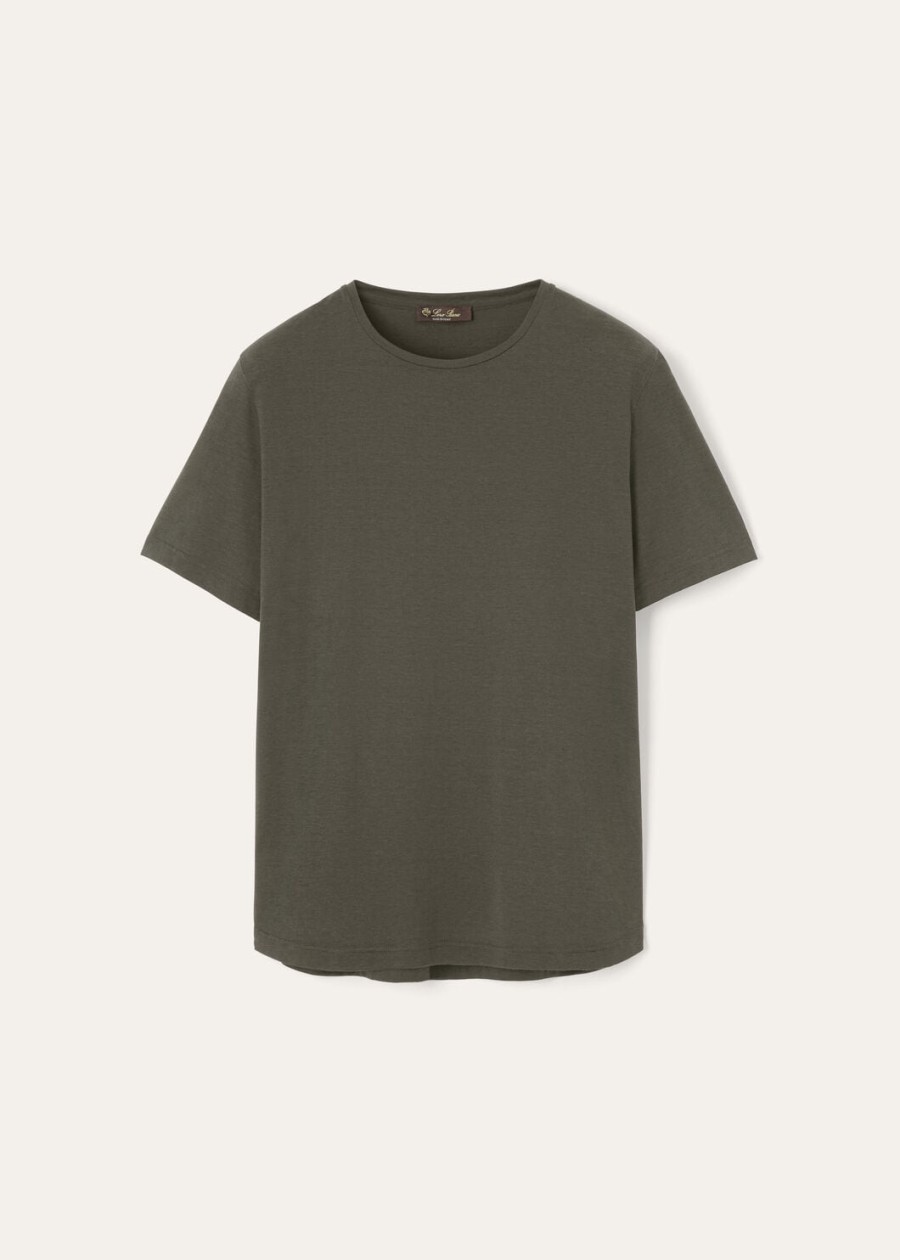 zacht t-shirt van katoen zijde en chlorofyl.