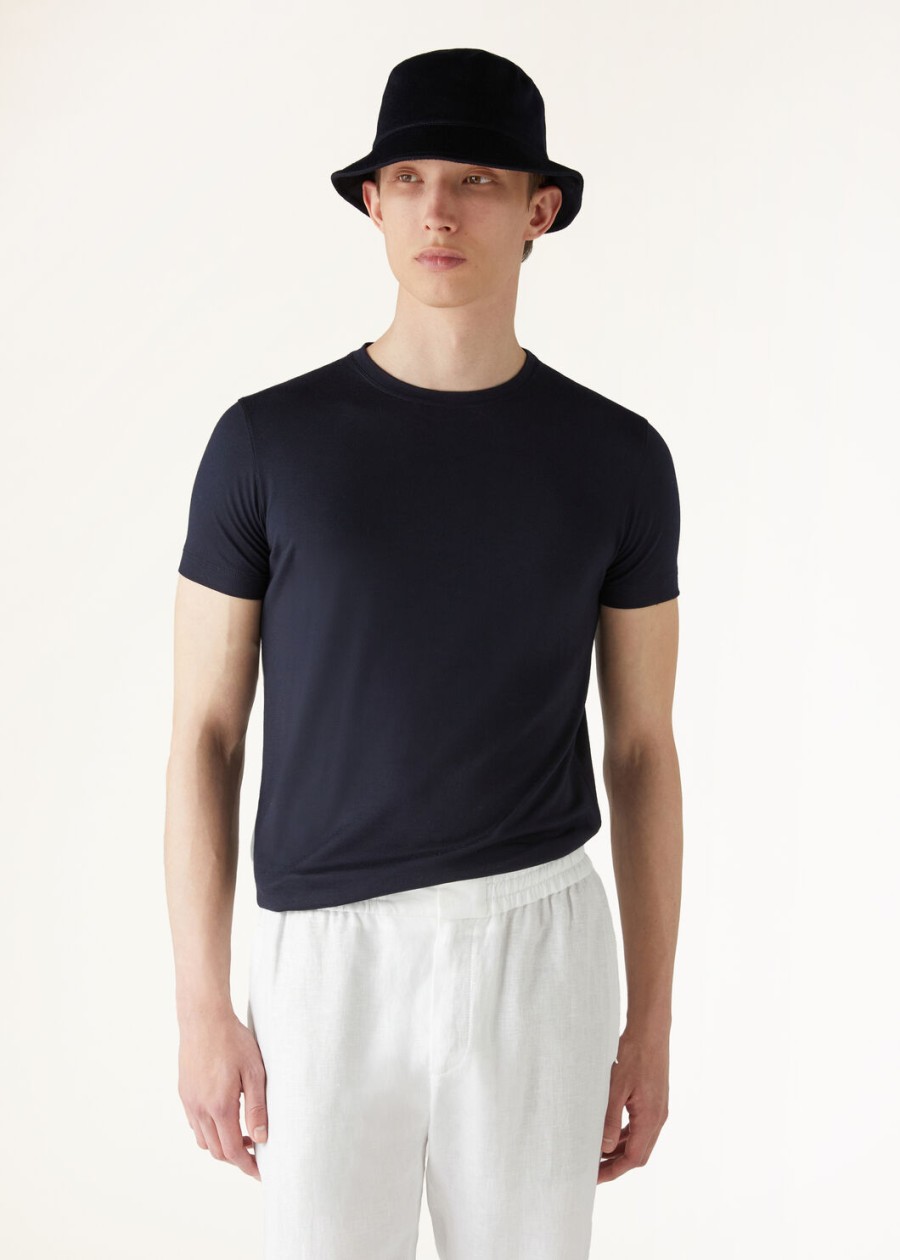het gift of kings kim t-shirt marineblauw