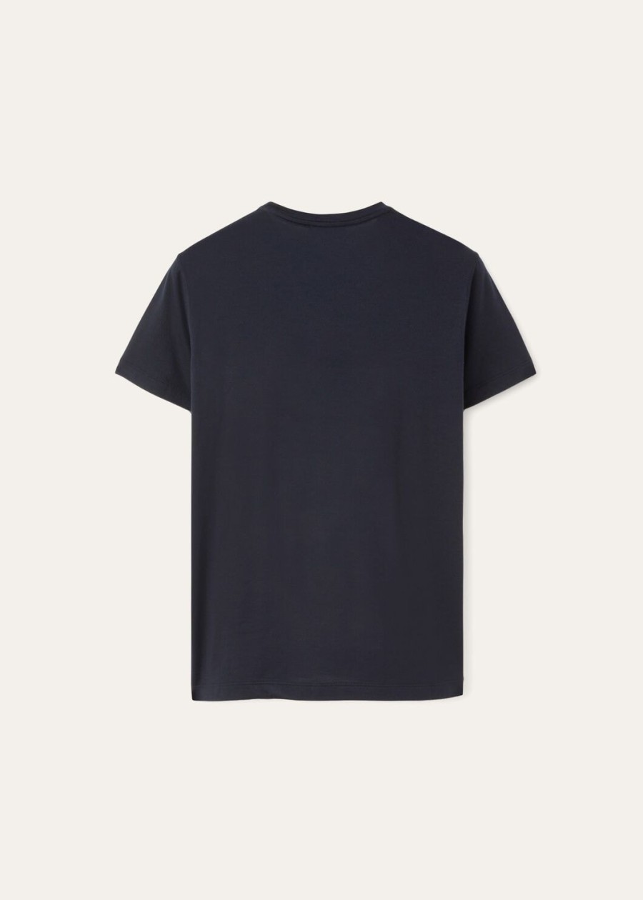 het gift of kings kim t-shirt marineblauw