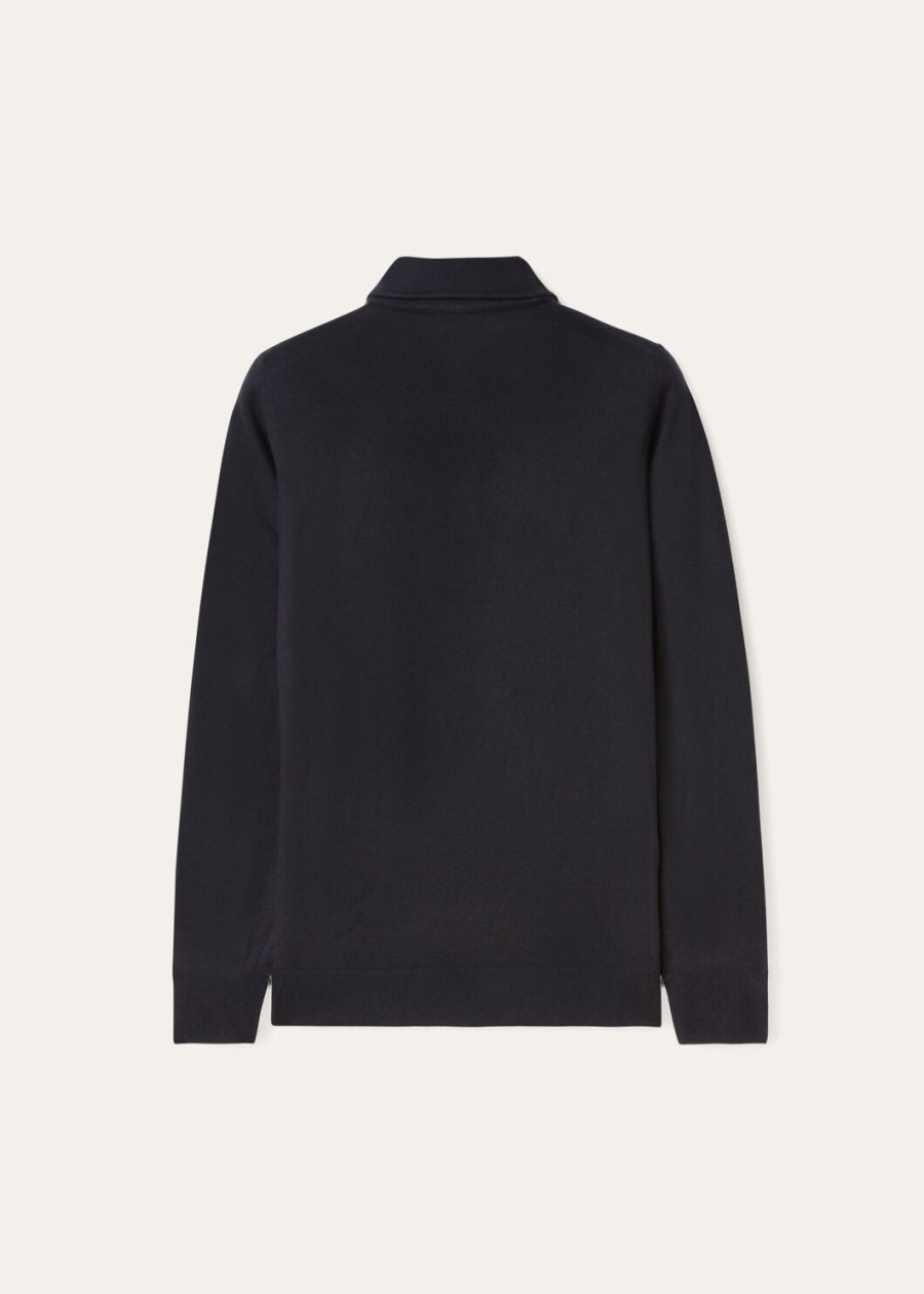 baby kasjmier polo zwart