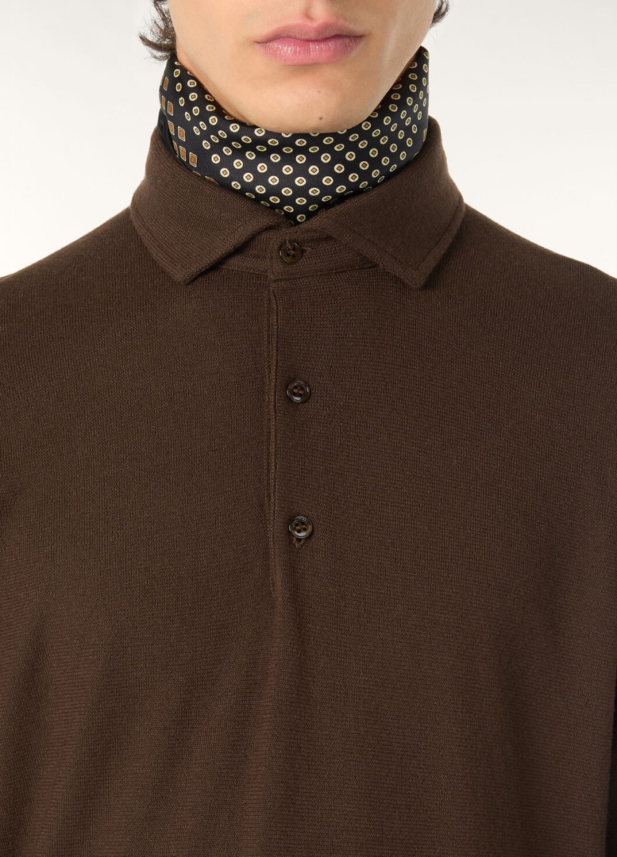 polo baby cashmere chocolate noire