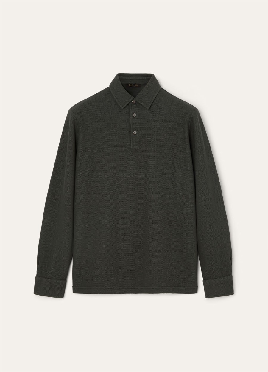 sea oak katoenen poloshirt
